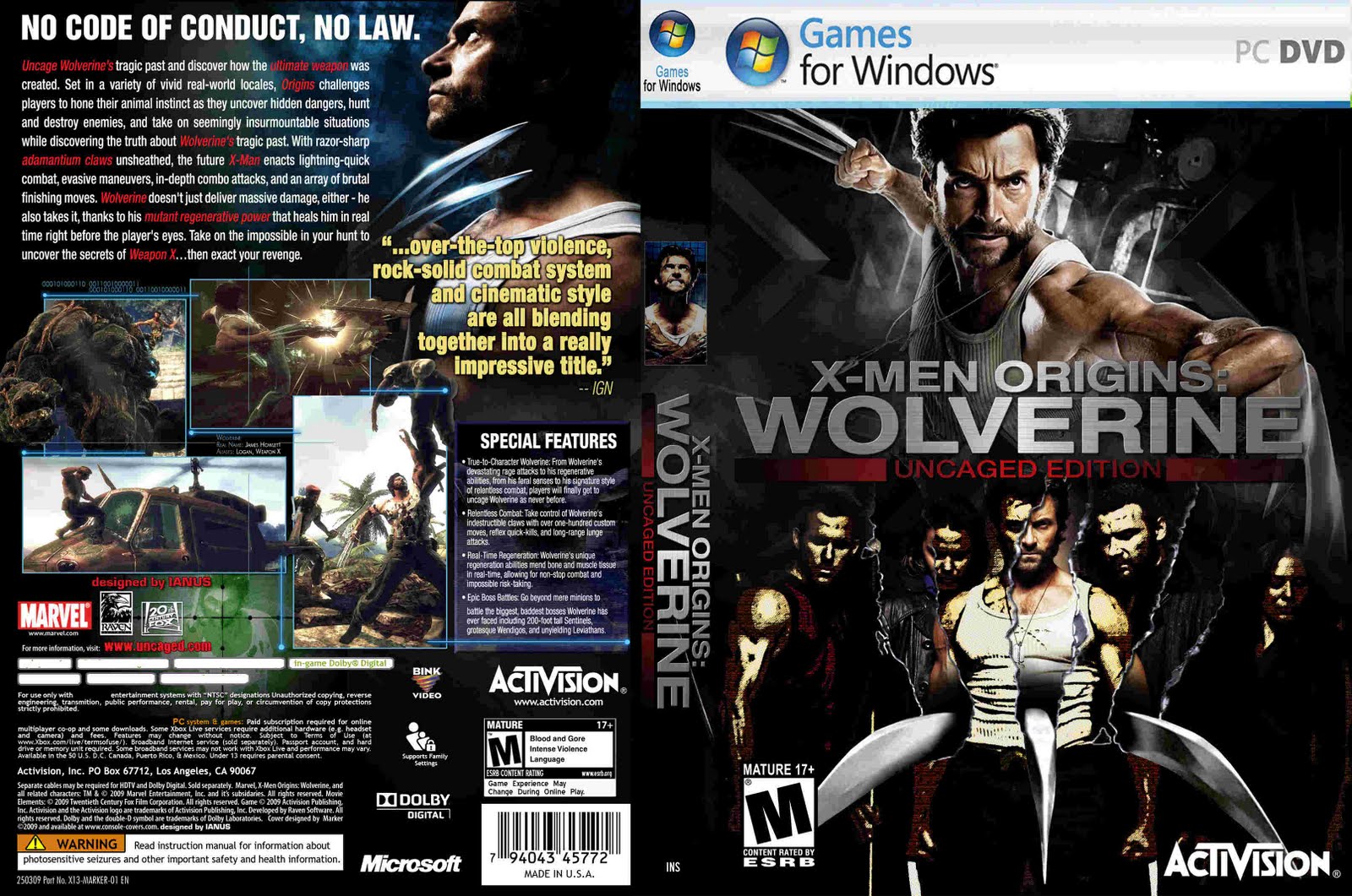 X-Men Wolverine Origins Pc Whitebox dvd rip movies - lofilecloud
